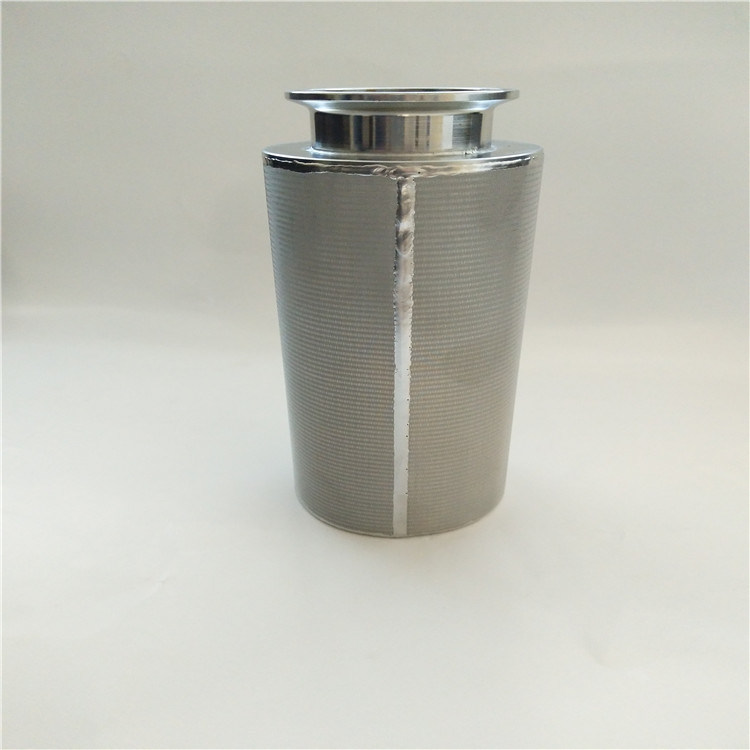 Pleated Sintered Wire Mesh Filter , 40 Micron Filter Mesh Customized 3