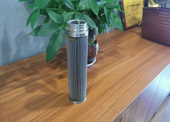 Perforated Plate Pipe 10 Micron Filter Element High Permeability