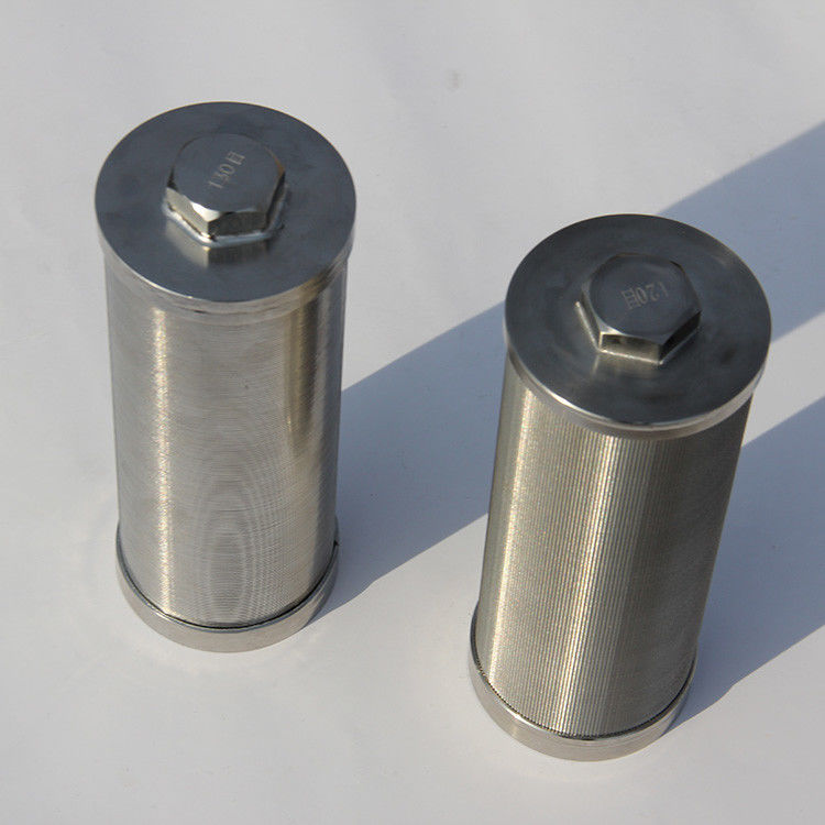 75 Micron Stainless Steel 4mm Wire Mesh Filter Tube For Water Filtration