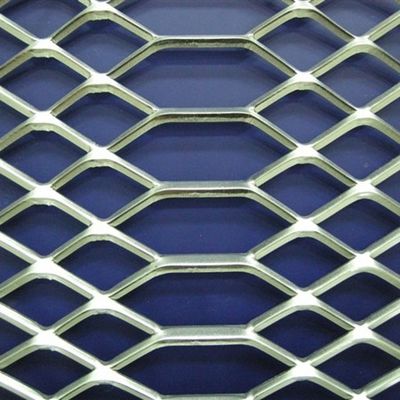 Steel Small Hole Decorative Facade Expanded Metal Mesh